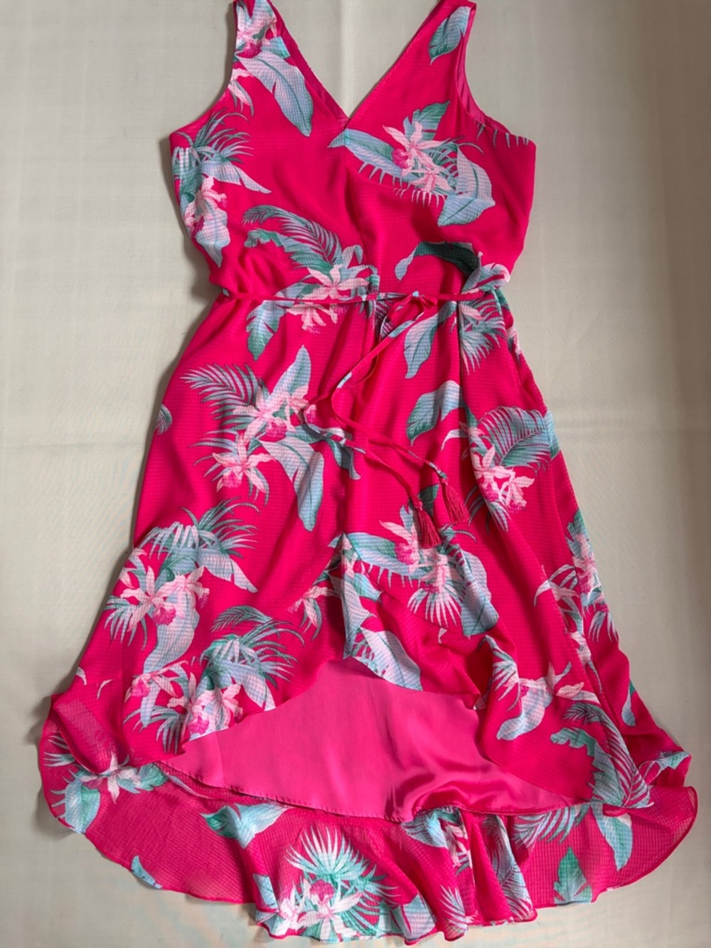 Tommy Bahama Maxi Dress La Brisa Blooms Sleeveless Maxi Dress Pink Floral New XL - Picture 8 of 16